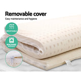 darrahopens Home & Garden > Bedding Giselle Bedding Pure Natural Latex Mattress Topper 7 Zone 5cm Queen
