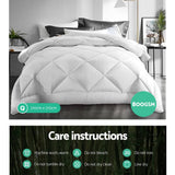 darrahopens Home & Garden > Bedding Giselle Bedding Queen Size 800GSM Microfibre Bamboo Microfiber Quilt