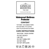 darrahopens Home & Garden > Bedding Giselle Bedding Queen Size Waterproof Bamboo Mattress Protector