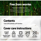 darrahopens Home & Garden > Bedding Giselle Bedding Set of 2 Bamboo Pillow with Memory Foam
