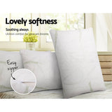 darrahopens Home & Garden > Bedding Giselle Bedding Set of 2 Bamboo Pillow with Memory Foam