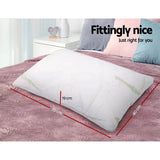 darrahopens Home & Garden > Bedding Giselle Bedding Set of 2 Bamboo Pillow with Memory Foam