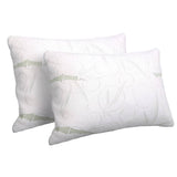 darrahopens Home & Garden > Bedding Giselle Bedding Set of 2 Bamboo Pillow with Memory Foam