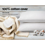darrahopens Home & Garden > Bedding Giselle Bedding Set of 2 Goose Feather and Down Pillow - White