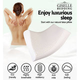 darrahopens Home & Garden > Bedding Giselle Bedding Set of 2 Natural Latex Pillow