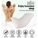 darrahopens Home & Garden > Bedding Giselle Bedding Set of 2 Natural Latex Pillow