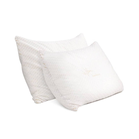darrahopens Home & Garden > Bedding Giselle Bedding Set of 2 Single Bamboo Memory Foam Pillow