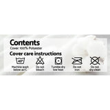 darrahopens Home & Garden > Bedding Giselle Bedding Set of 2 Visco Elastic Memory Foam Pillows