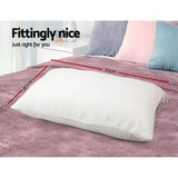 darrahopens Home & Garden > Bedding Giselle Bedding Set of 2 Visco Elastic Memory Foam Pillows