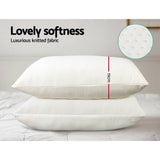 darrahopens Home & Garden > Bedding Giselle Bedding Set of 2 Visco Elastic Memory Foam Pillows