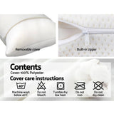 darrahopens Home & Garden > Bedding Giselle Bedding Set of 2 Visco Elastic Memory Foam Pillows