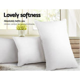 darrahopens Home & Garden > Bedding Giselle Bedding Set of 4 Medium & Firm Cotton Pillows