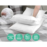 darrahopens Home & Garden > Bedding Giselle Bedding Set of 4 Medium & Firm Cotton Pillows