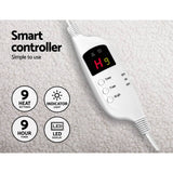 darrahopens Home & Garden > Bedding Giselle Bedding Single Size Electric Blanket Fleece