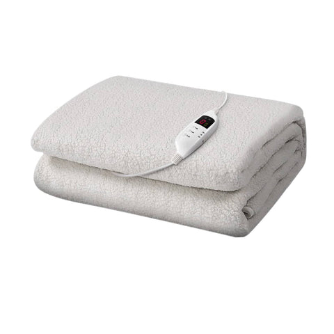 darrahopens Home & Garden > Bedding Giselle Bedding Single Size Electric Blanket Fleece