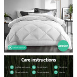 darrahopens Home & Garden > Bedding Giselle Bedding Super King 400GSM Microfibre Bamboo Microfiber Quilt