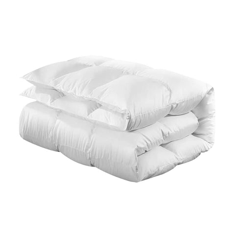 darrahopens Home & Garden > Bedding Giselle Bedding Super King 700GSM Goose Down Feather Quilt