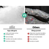 darrahopens Home & Garden > Bedding Giselle King Single Mattress Topper Pillowtop 1000GSM Microfibre Filling Protector