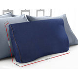 darrahopens Home & Garden > Bedding Giselle Memory Foam Pillow Neck Pillows Contour Rebound Pain Relief Support