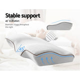 darrahopens Home & Garden > Bedding Giselle Memory Foam Pillow Neck Pillows Contour Rebound Pain Relief Support
