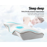 darrahopens Home & Garden > Bedding Giselle Memory Foam Pillow Neck Pillows Contour Rebound Pain Relief Support