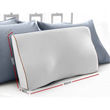 darrahopens Home & Garden > Bedding Giselle Memory Foam Pillow Neck Pillows Contour Rebound Pain Relief Support