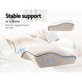 darrahopens Home & Garden > Bedding Giselle Memory Foam Pillow Neck Pillows Contour Rebound Pain Relief Support