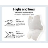 darrahopens Home & Garden > Bedding Giselle Memory Foam Pillow Neck Pillows Contour Rebound Pain Relief Support
