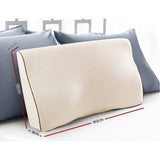 darrahopens Home & Garden > Bedding Giselle Memory Foam Pillow Neck Pillows Contour Rebound Pain Relief Support