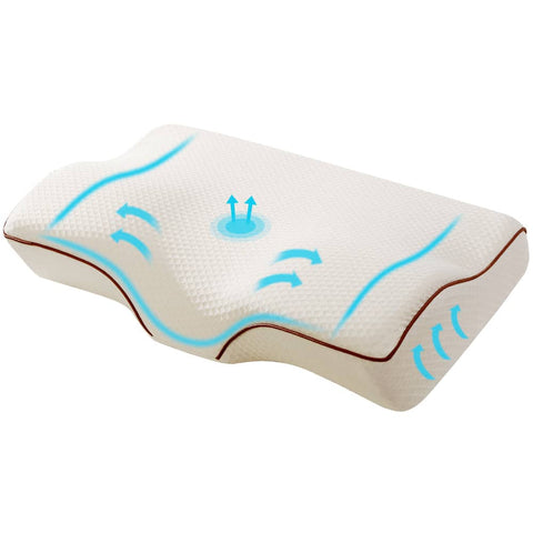darrahopens Home & Garden > Bedding Giselle Memory Foam Pillow Neck Pillows Contour Rebound Pain Relief Support
