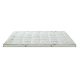 Darrahopens Home & Garden > Bedding Giselle Pillowtop Topper Mattress Toppers Bamboo Fabric Fibre Bed Pad Protector