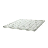 Darrahopens Home & Garden > Bedding Giselle Pillowtop Topper Mattress Toppers Bamboo Fabric Fibre Bed Pad Protector