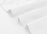 Darrahopens Home & Garden > Bedding GOMINIMO 4 Pcs Bed Sheet Set 2000 Thread Count Ultra Soft Microfiber - Single (White) GO-BS-101-XS