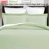 Darrahopens Home & Garden > Bedding Grand Aterlier Pima Cotton Fennel Quilt Cover Set King
