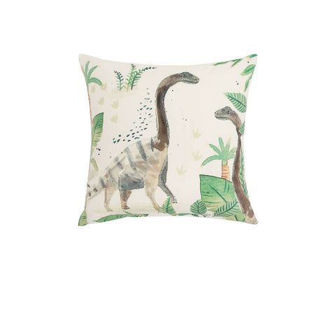 Darrahopens Home & Garden > Bedding Happy Kids Dino Land Filled Square Cushion