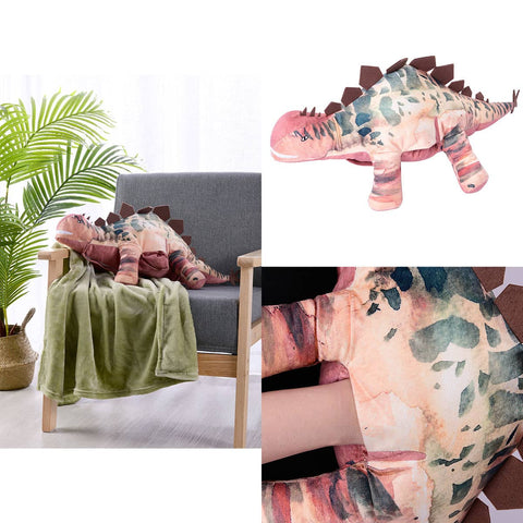 Darrahopens Home & Garden > Bedding Happy Kids Dino Novelty Cushion/Throw