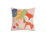 Darrahopens Home & Garden > Bedding Happy Kids Rainbow Forest Filled Square Cushion