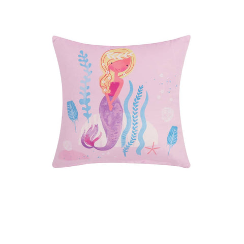 Darrahopens Home & Garden > Bedding Happy Kids Under the Sea Filled Square Cushion