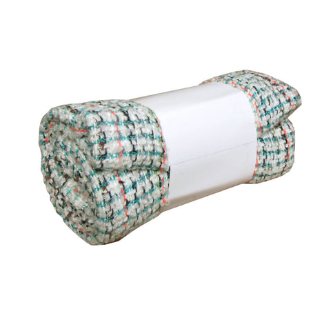 Darrahopens Home & Garden > Bedding Hotel Living Evie Knitted Fringe Throw Rug Design 1