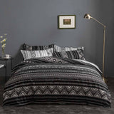 Darrahopens Home & Garden > Bedding Hugo Reversible King Size Duvet Doona Quilt Cover Set