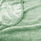 Darrahopens Home & Garden > Bedding J.Elliot Home 450gsm Solid Faux Mink Blanket Sage