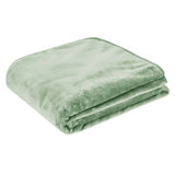 Darrahopens Home & Garden > Bedding J.Elliot Home 450gsm Solid Faux Mink Blanket Sage