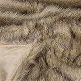 Darrahopens Home & Garden > Bedding J.Elliot Home Grizzly Brown Faux Fur Throw