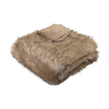 Darrahopens Home & Garden > Bedding J.Elliot Home Grizzly Brown Faux Fur Throw