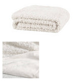 Darrahopens Home & Garden > Bedding J.Elliot Home Lyla Faux Sheep Fur Throw Rug Ivory