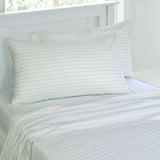 Darrahopens Home & Garden > Bedding Jelly Bean Kids Striped Sheet Set Chambray King Single