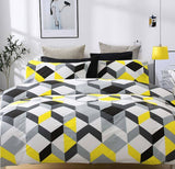 Darrahopens Home & Garden > Bedding Jensson King Size Duvet Doona Quilt Cover Set
