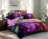 Darrahopens Home & Garden > Bedding Kaie Floral Quilt Cover Set - Queen Size