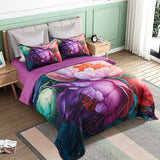 Darrahopens Home & Garden > Bedding Kaie Floral Quilt Cover Set - Super King Size