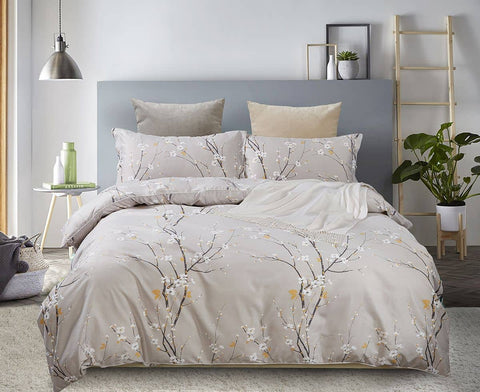 Darrahopens Home & Garden > Bedding Kaito Super King Size Duvet Doona Quilt Cover Set